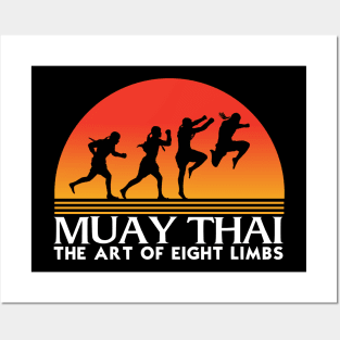 Muay Thai The Art of Eight Limbs Posters and Art